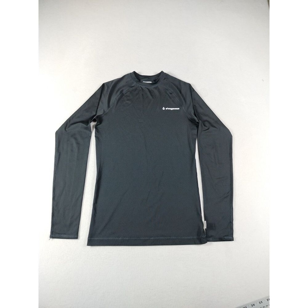O'rageous Shirt Men's Medium Black Gorpcore Outdoors Hiking‎ Fishing UPF 50